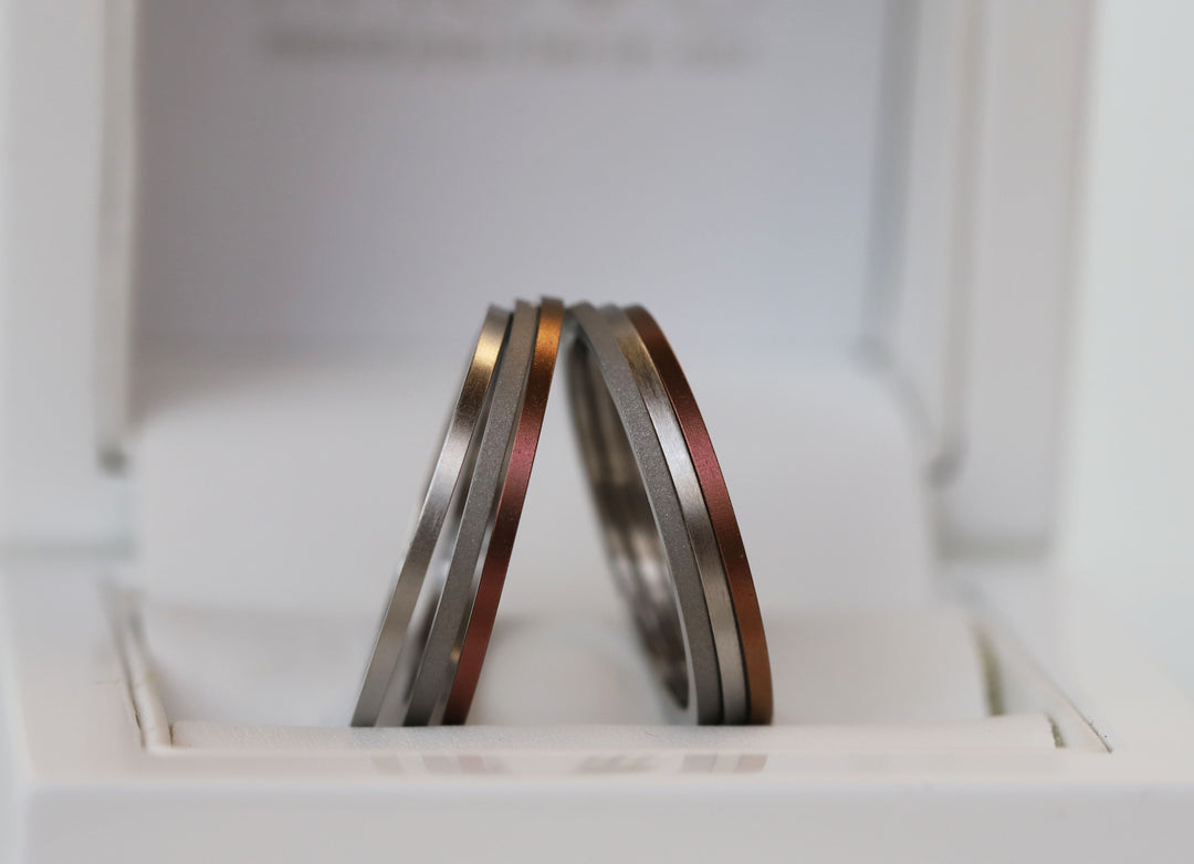 💫 « Premier Regard » — la base et ses 6 minis en acier pour bague mood