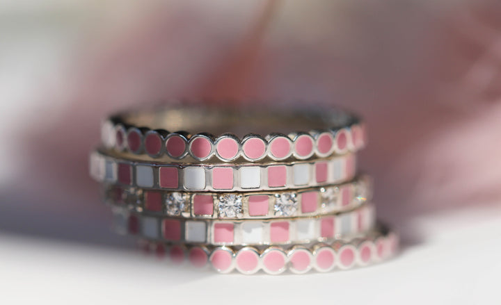 💠 Anneau (addon) medium en argent "La Salle des Trésors" pour bague mood 💠