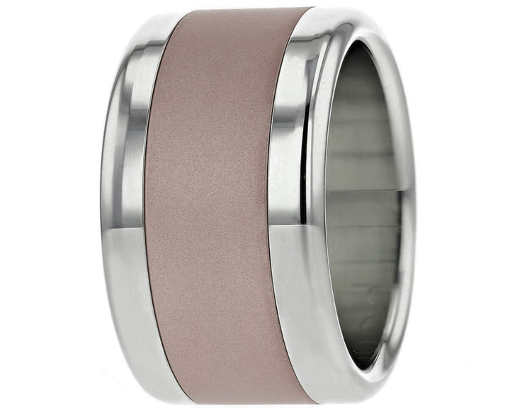 🤎 Anneau (addon) en aluminium taupe pour bague mood interchangeable