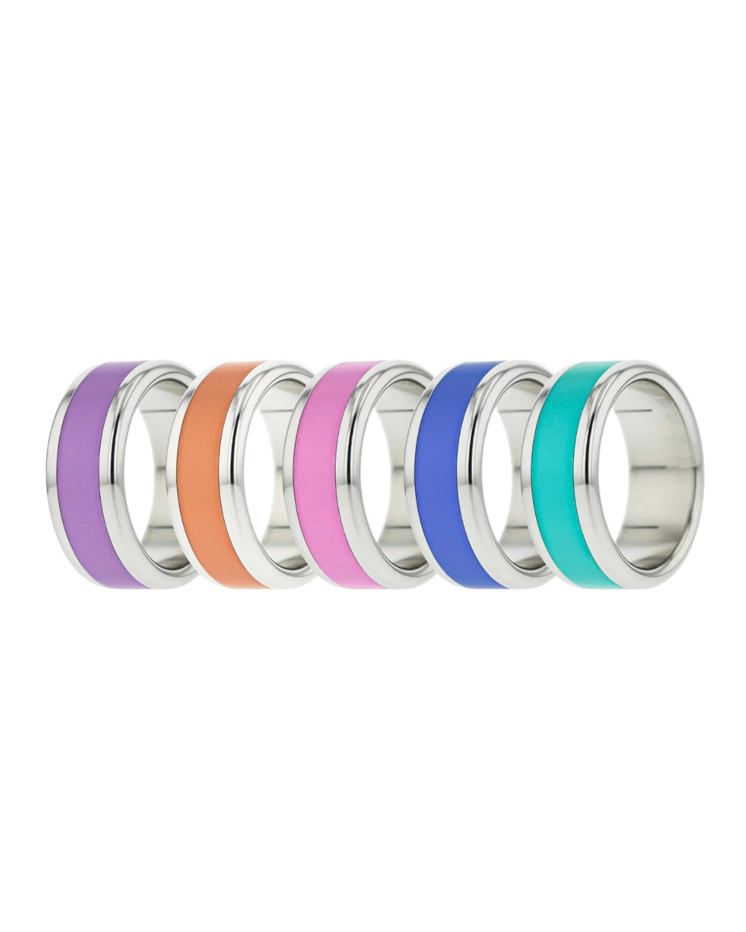 bague mood interchangeable collection de couleurs et styles