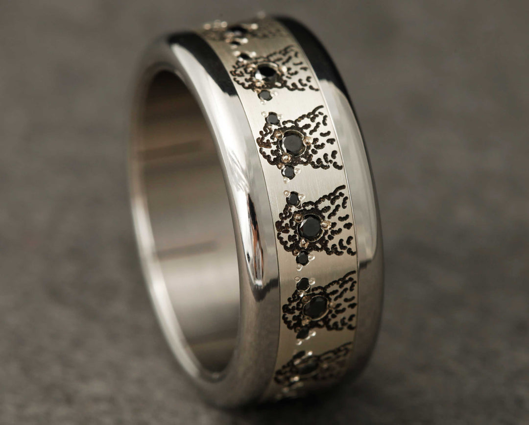 2/3 set silver Sheep
