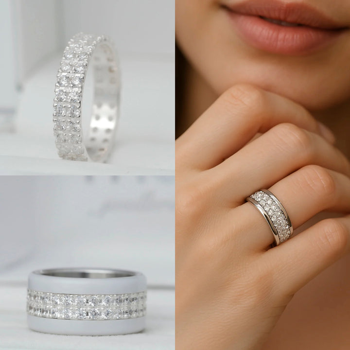 Lumina mood Ring – Limitierte Edition mit Zirkonia-Kristallen (1–200 nummeriert)