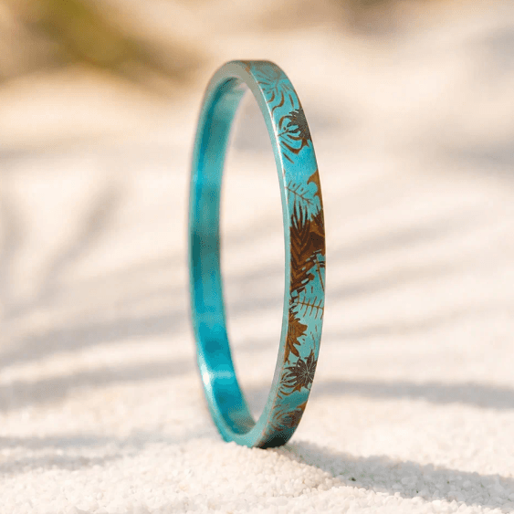 Titane turquoise Fougères (medium) - été 2026