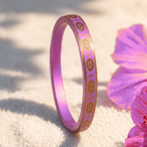 Titane violet Arabesques (medium) - été 2026