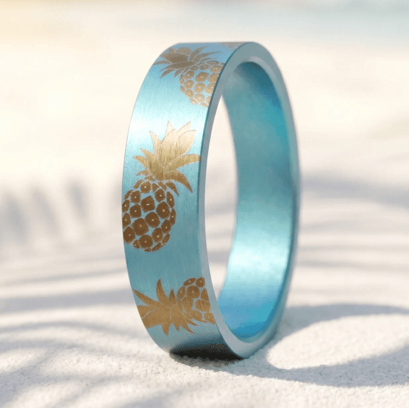 Titane turquoise Ananas (deux tiers) - été 2026