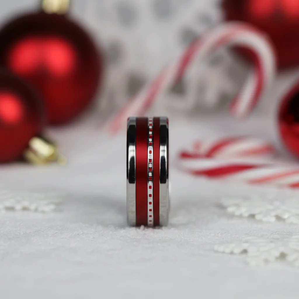 05 🎁 Inner ring (mini addon) "Symphony" in silver with enamel coating