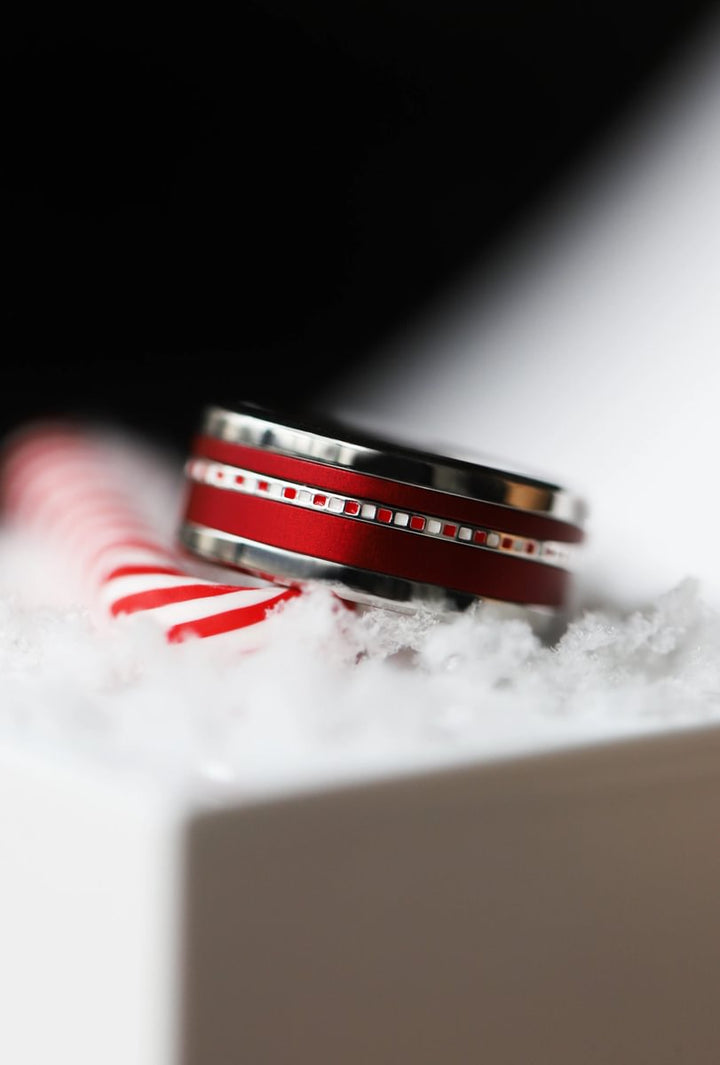 05 🎁 Inner ring (mini addon) "Symphony" in silver with enamel coating