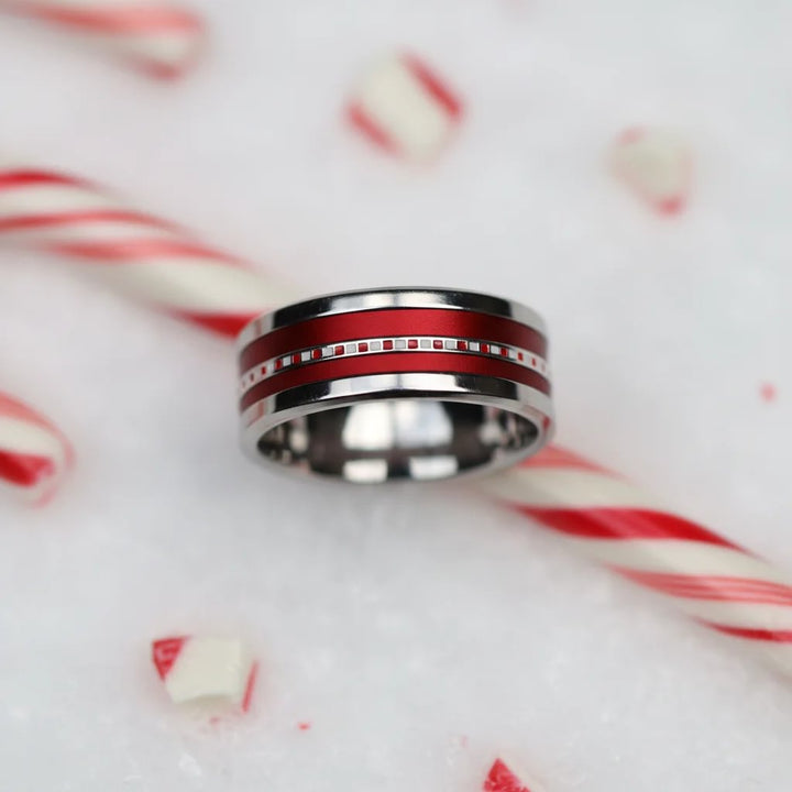 05 🎁 Inner ring (mini addon) "Symphony" in silver with enamel coating