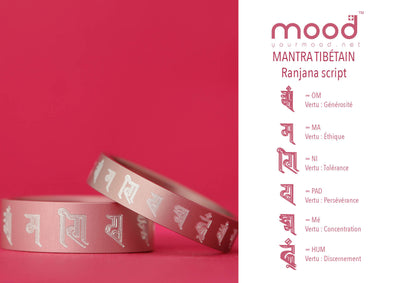 Deux tiers Mantra Tibétain - Ranjana script