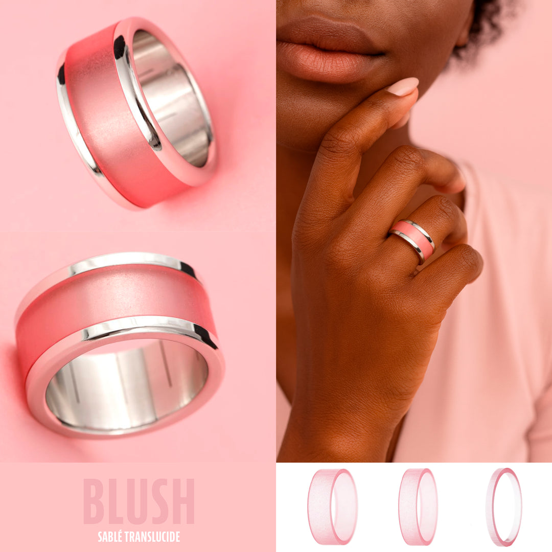 Addon translucide sablé "BLUSH"