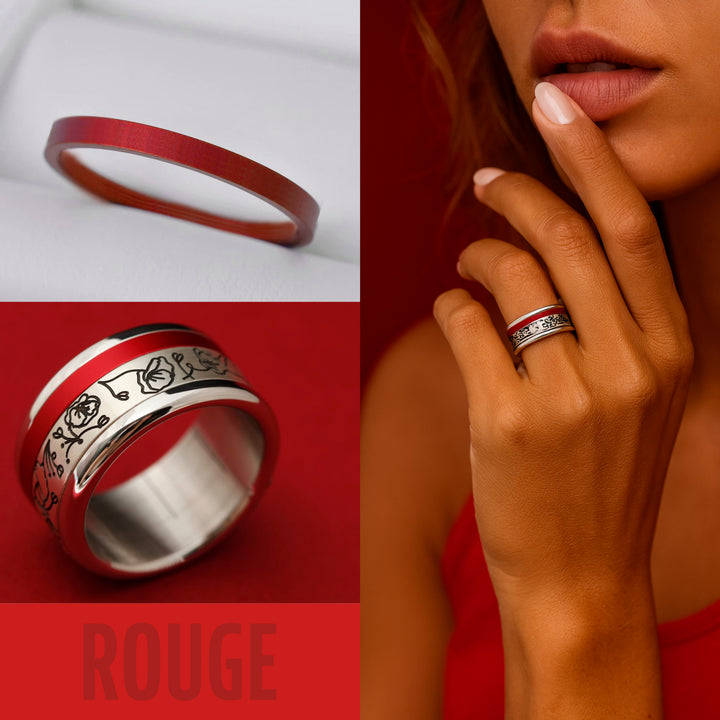 ❤️ Medium en aluminium rouge