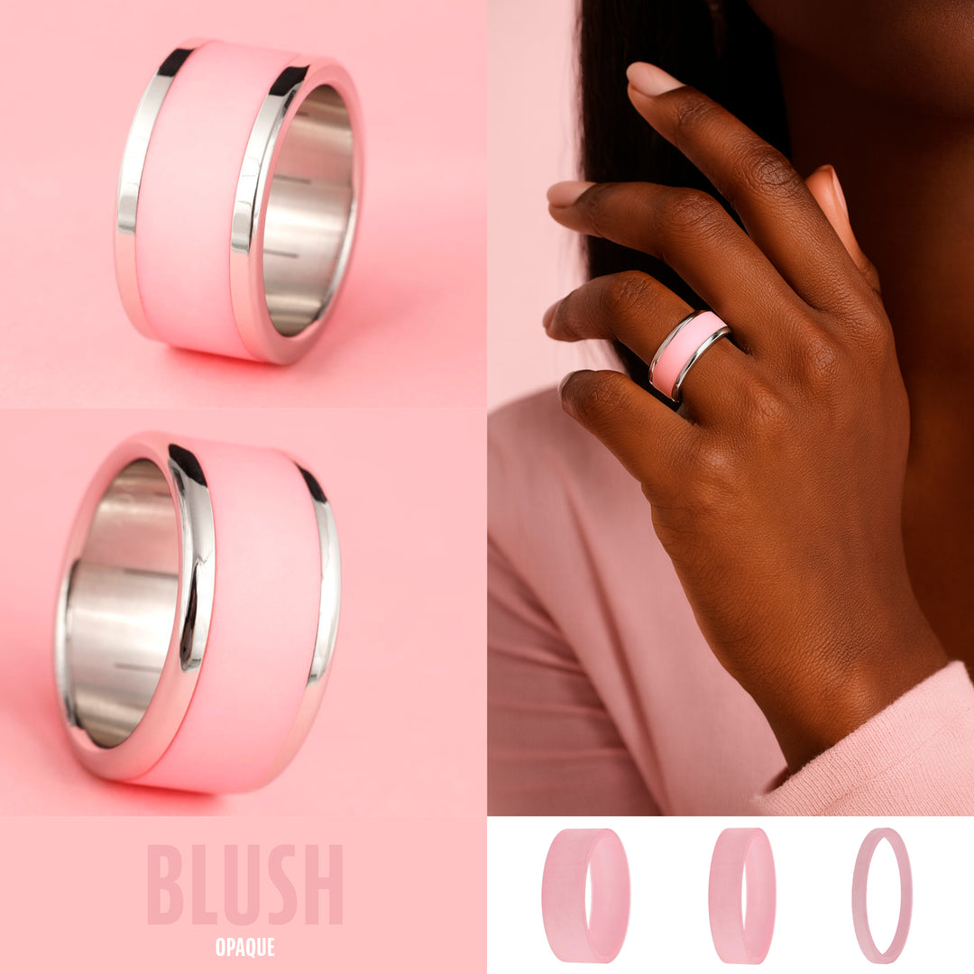 Addon opaque sablé "BLUSH"