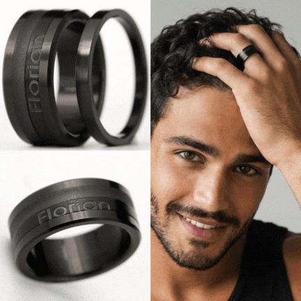 Coffret | Gravure personnalisée d'un prénom | Black