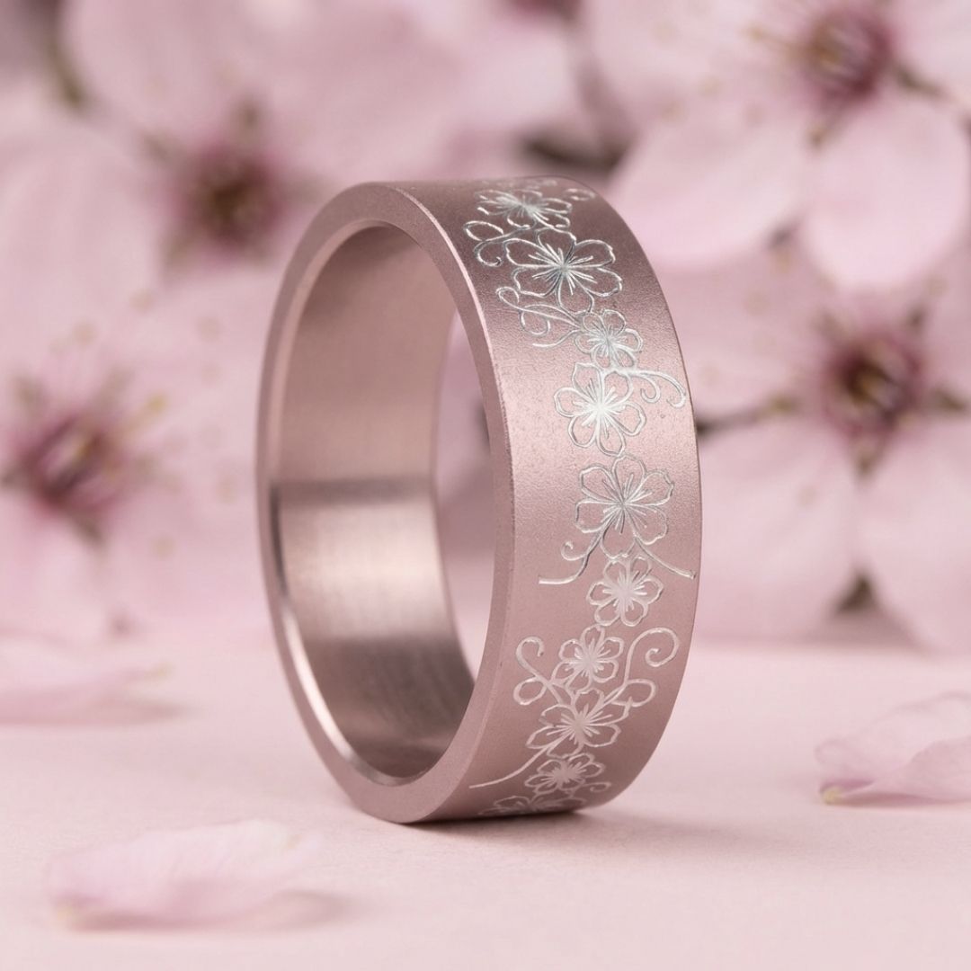 Innenring (Addon) Tsukihana aus Aluminium, Farbe nach Wahl - Pastellfarben