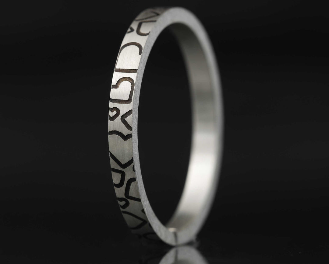 Medium Addon Silber heart