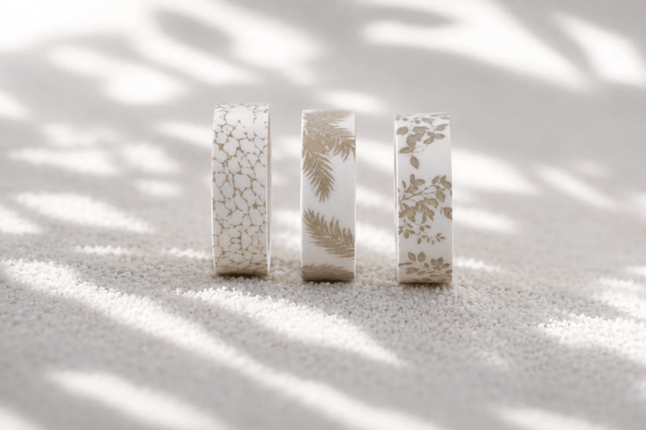 🤍 Pack White Shadow — 3 addons en polymère blanc opaque (Lombok · Paloma · Seyla)