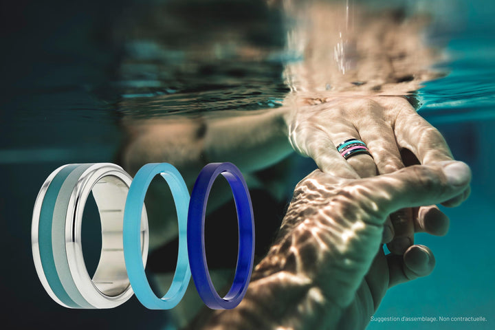 AUSWECHSELBARER MOOD RING<br>Ring-Set Summer 2022