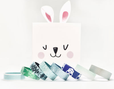 Box Bunny - surprise box with 8 addons (cold colors)