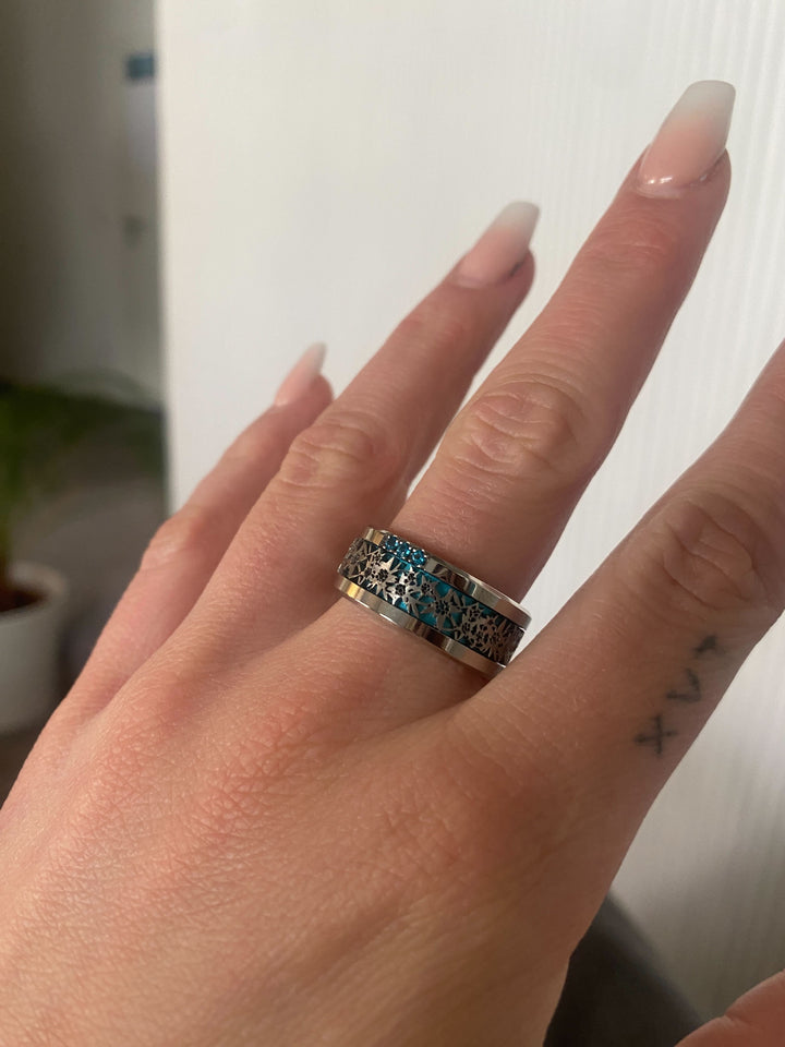 Pack Edelweiss & Flocons 2/3 Acier & 3 couleurs d'inserts