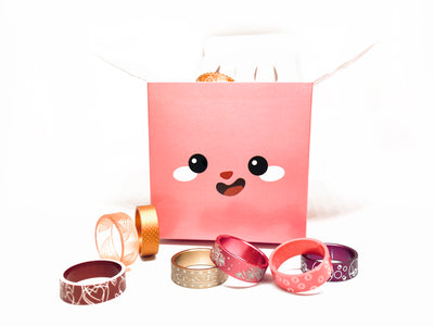 Box Bunny - Überraschungsbox mit 8 Addons (warme Farben)
