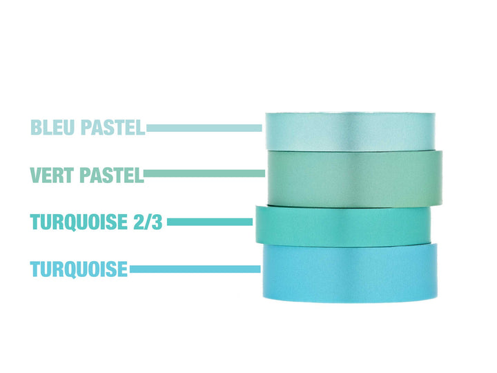 Addon 2/3 Aluminium - Deux Tiers En Aluminium Bleu Pastel