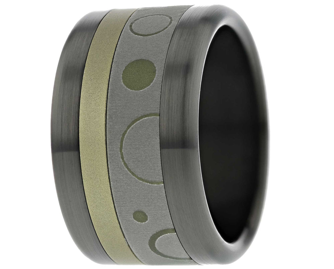 Addon 2/3 Aluminium Gravé - 2/3 Rounds Aluminium