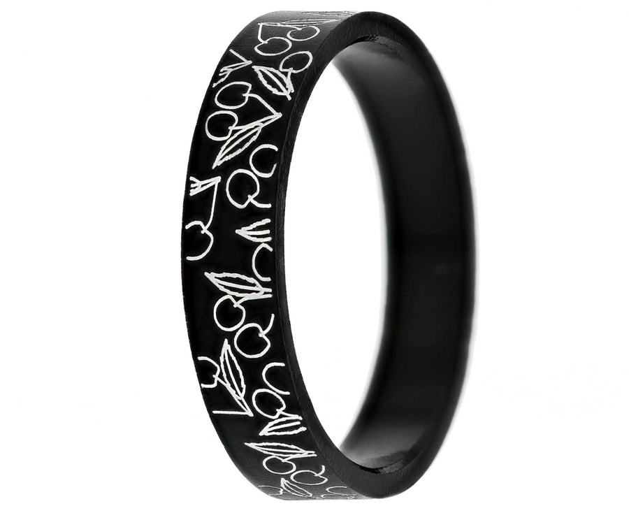 Addon 2/3 Aluminium Gravé - Deux Tiers Cerise