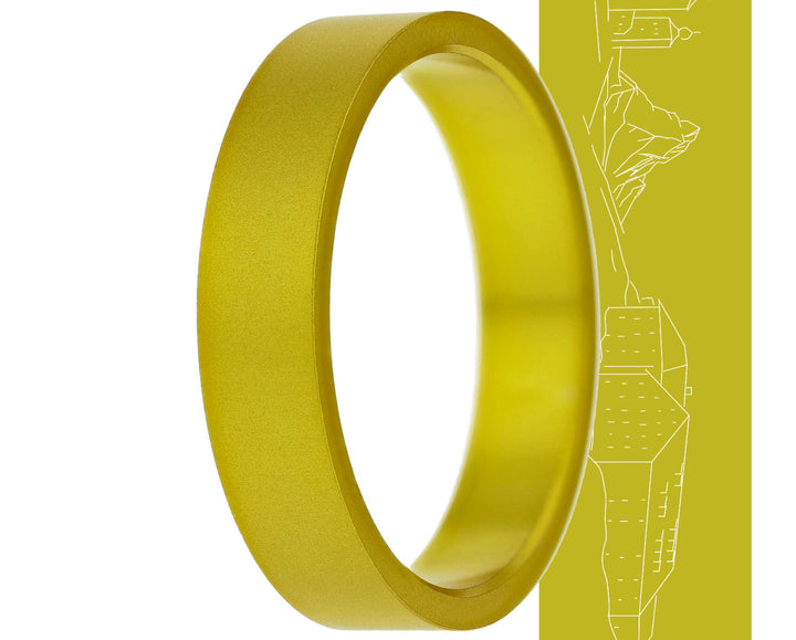 Addon 2/3 Aluminium Gravé - Deux Tiers Valais