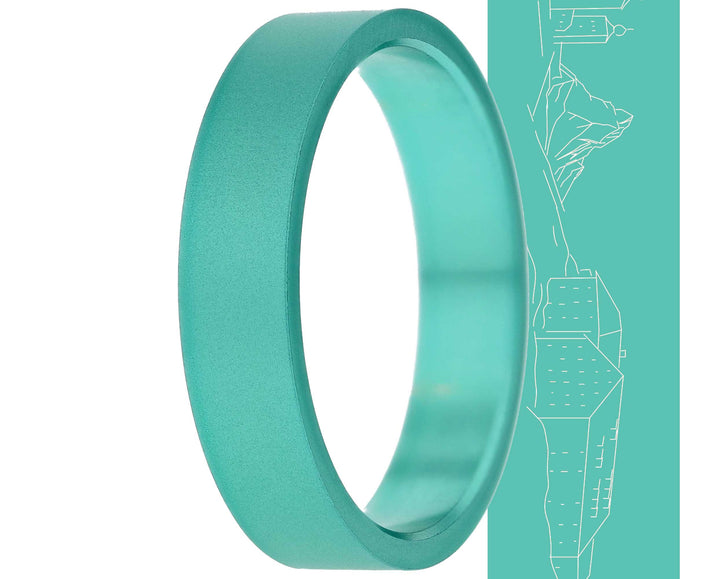 Addon 2/3 Aluminium Gravé - Deux Tiers Valais