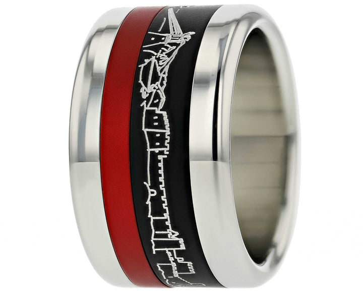 Addon 2/3 Aluminium Gravé - Deux Tiers Valais