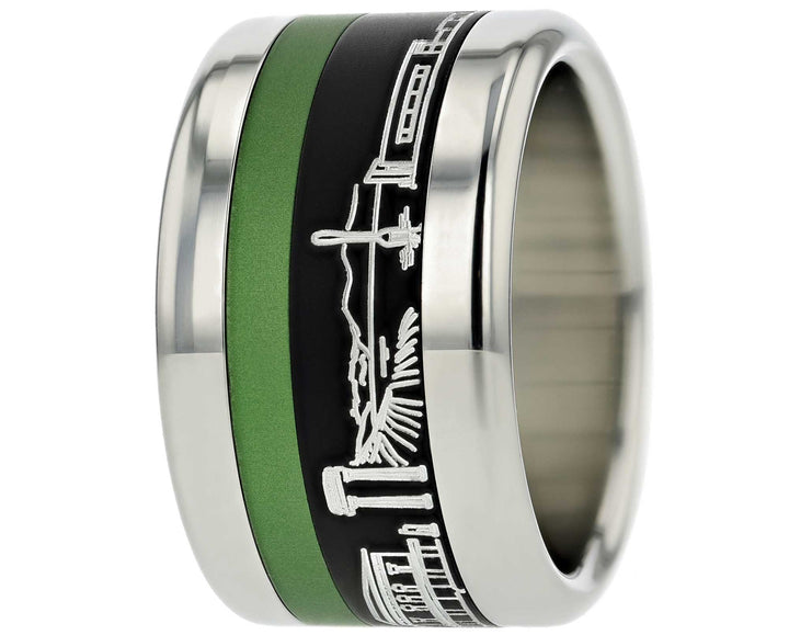 Addon 2/3 Aluminium Gravé - Deux Tiers Vaud