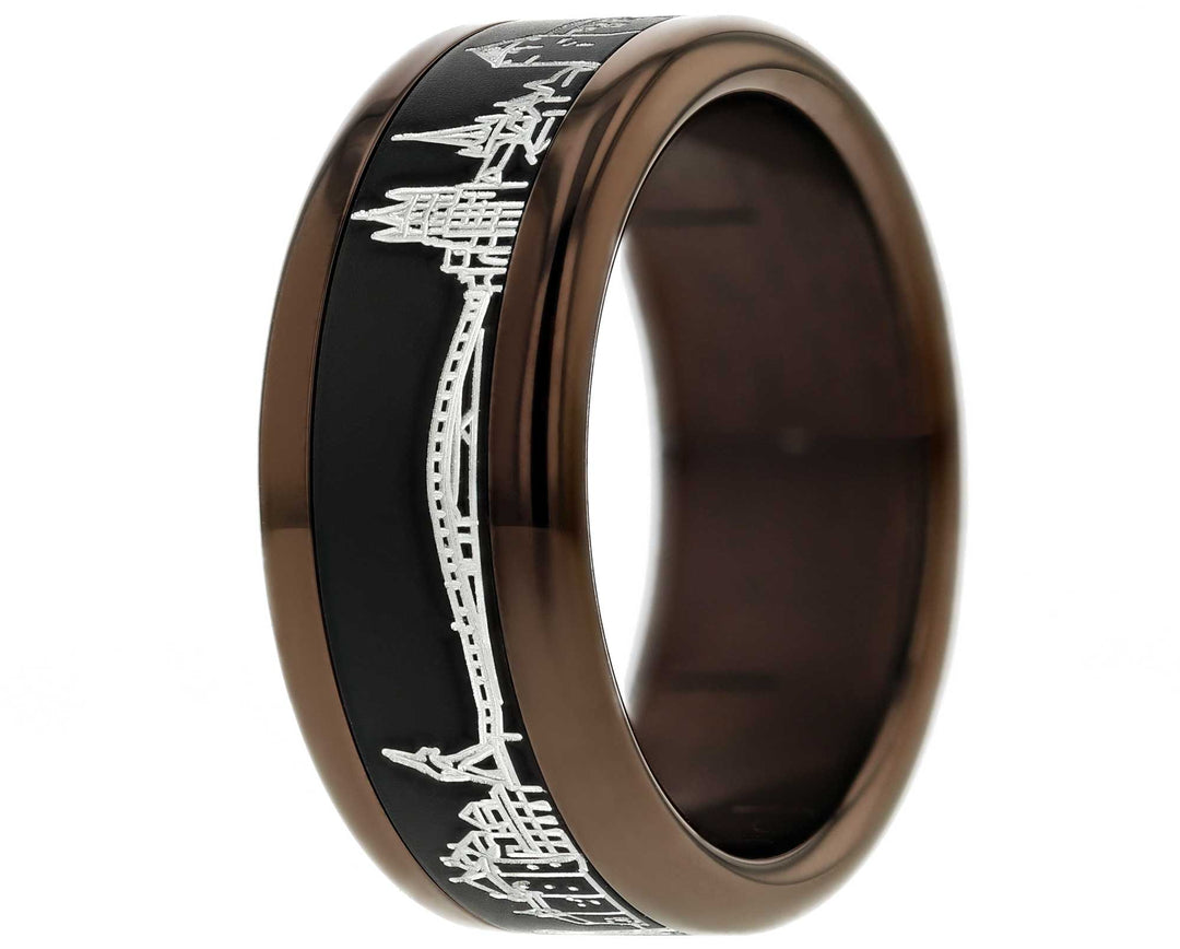 Addon 2/3 Aluminium Gravé - Deux Tiers Vaud