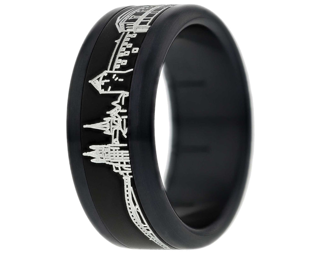 Addon 2/3 Aluminium Gravé - Deux Tiers Vaud