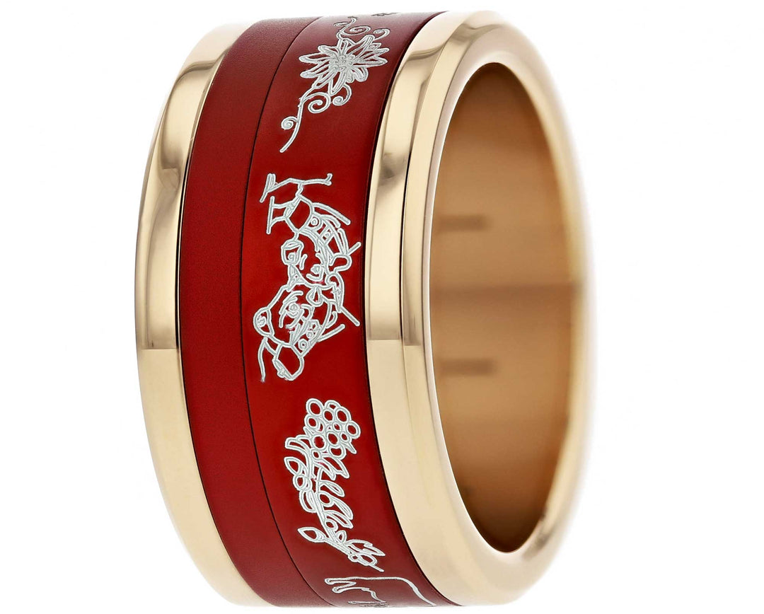 Addon 2/3 Aluminium Gravé - Sentier Valaisan, Couleurs Chaudes à Choix