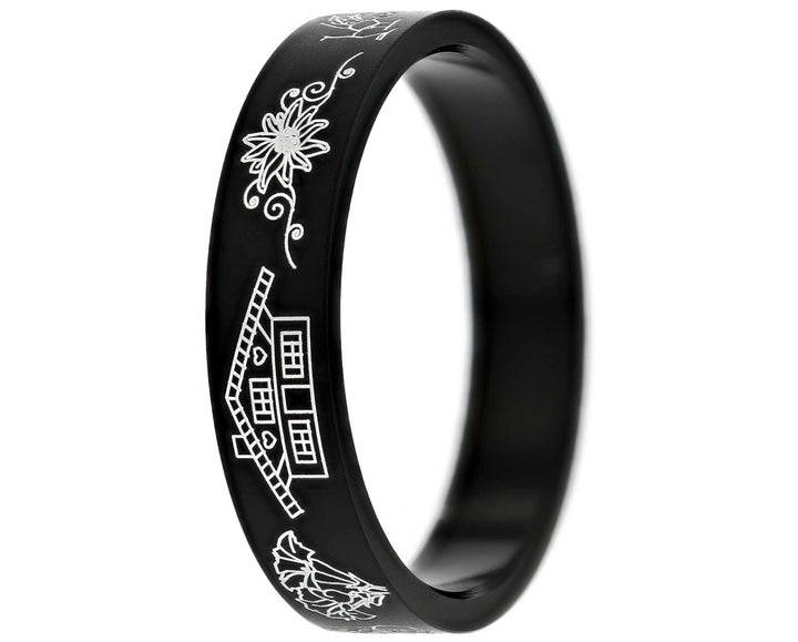 Addon 2/3 Aluminium Gravé - Sentier Valaisan, Couleurs Neutres à Choix