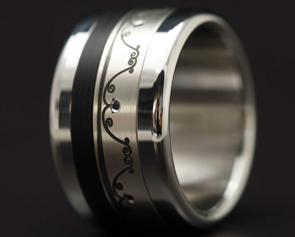 Addon 2/3 Argent Gravé - Guenièvre