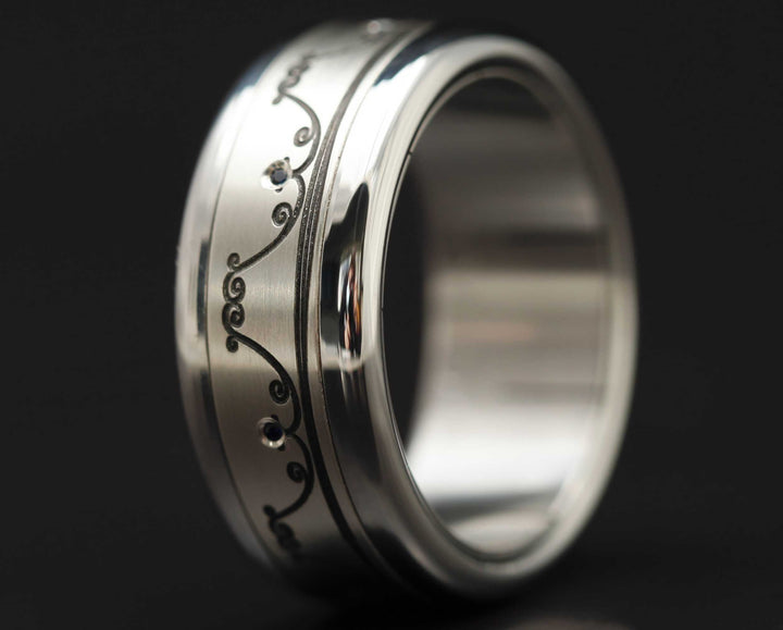 Addon 2/3 Argent Gravé - Guenièvre