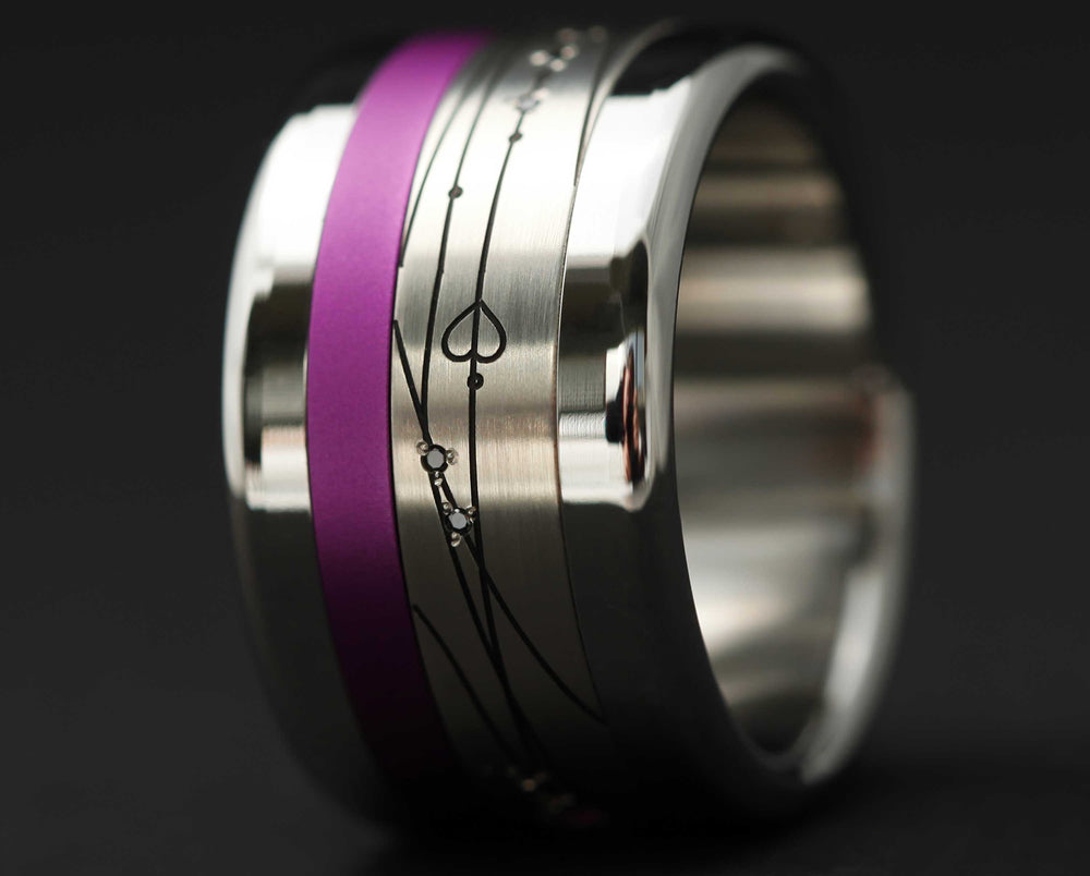 Addon 2/3 Argent Gravé - Majka
