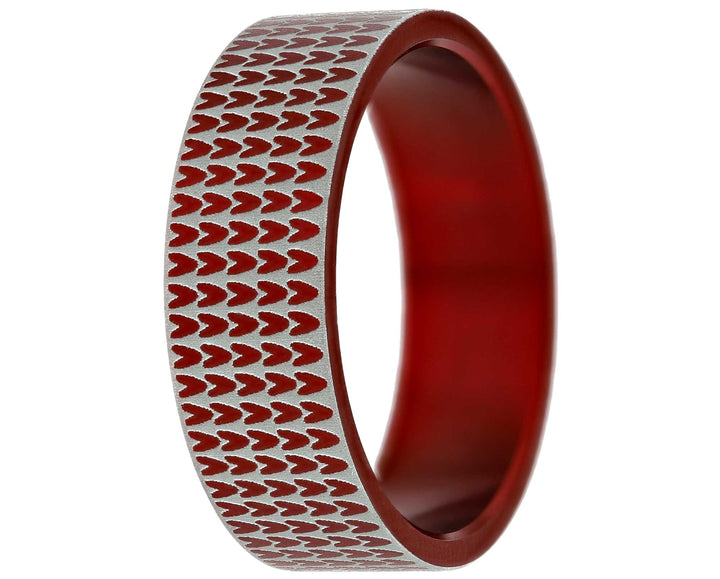 Addon Aluminium Gravé - Addon Ziggy Rouge