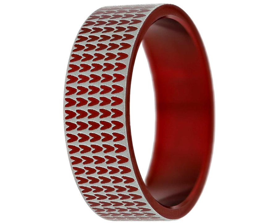 Addon Aluminium Gravé - Addon Ziggy Rouge