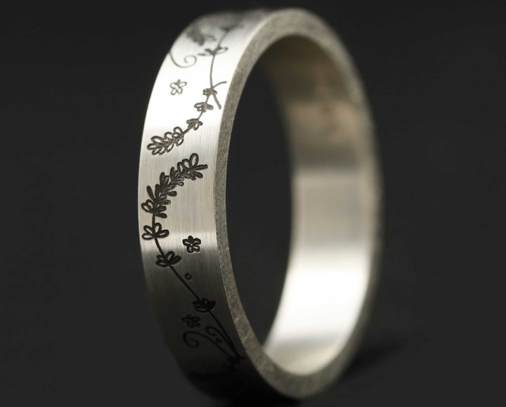Addon Argent Gravé - Deux Tiers Argent Lavendel