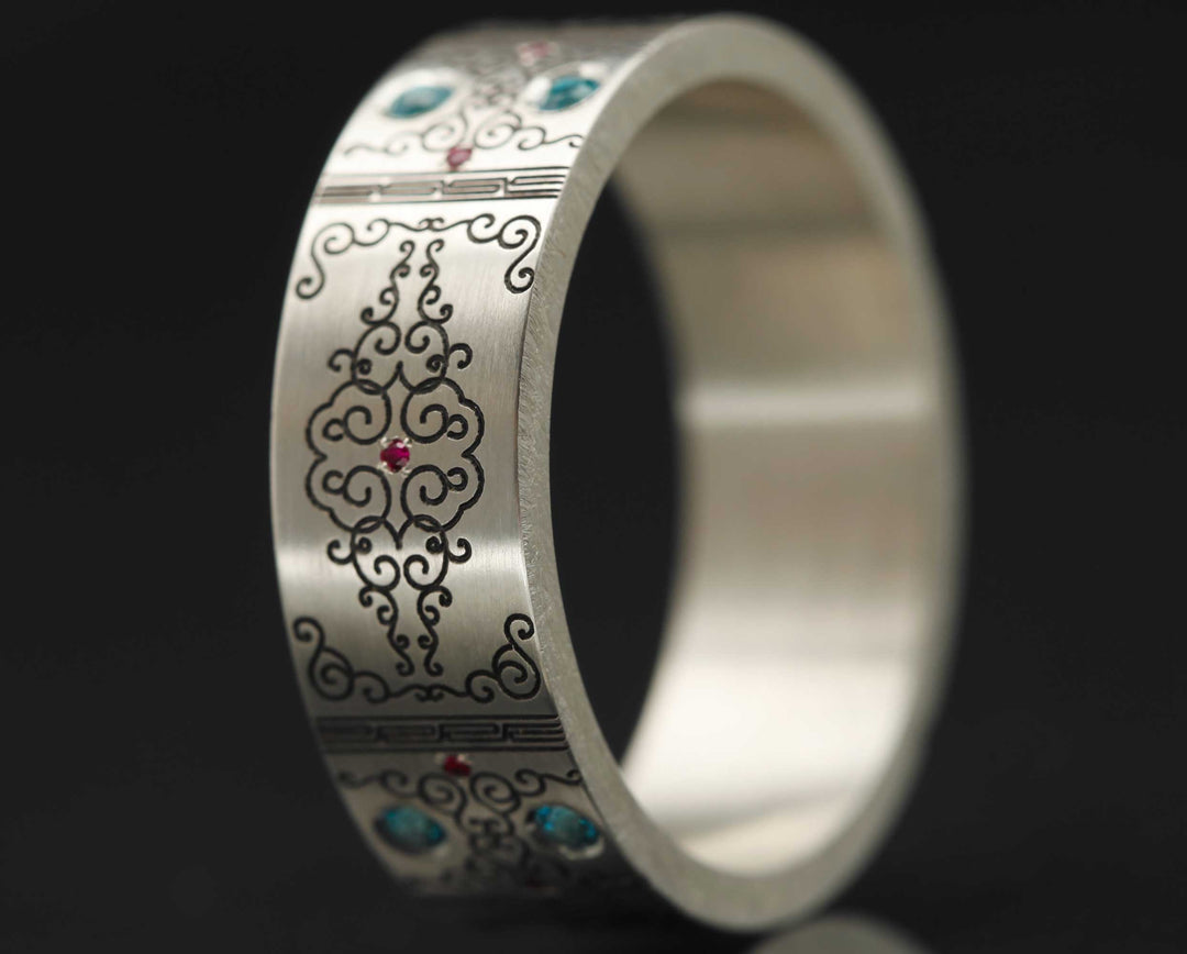 Addon Argent Gravé - Flash Mongolie N°153