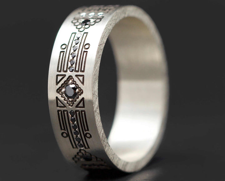 Addon Argent Gravé - Retro Chic Black