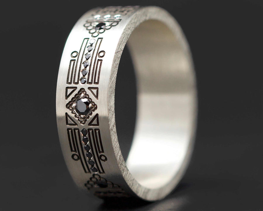 Addon Argent Gravé - Retro Chic Black