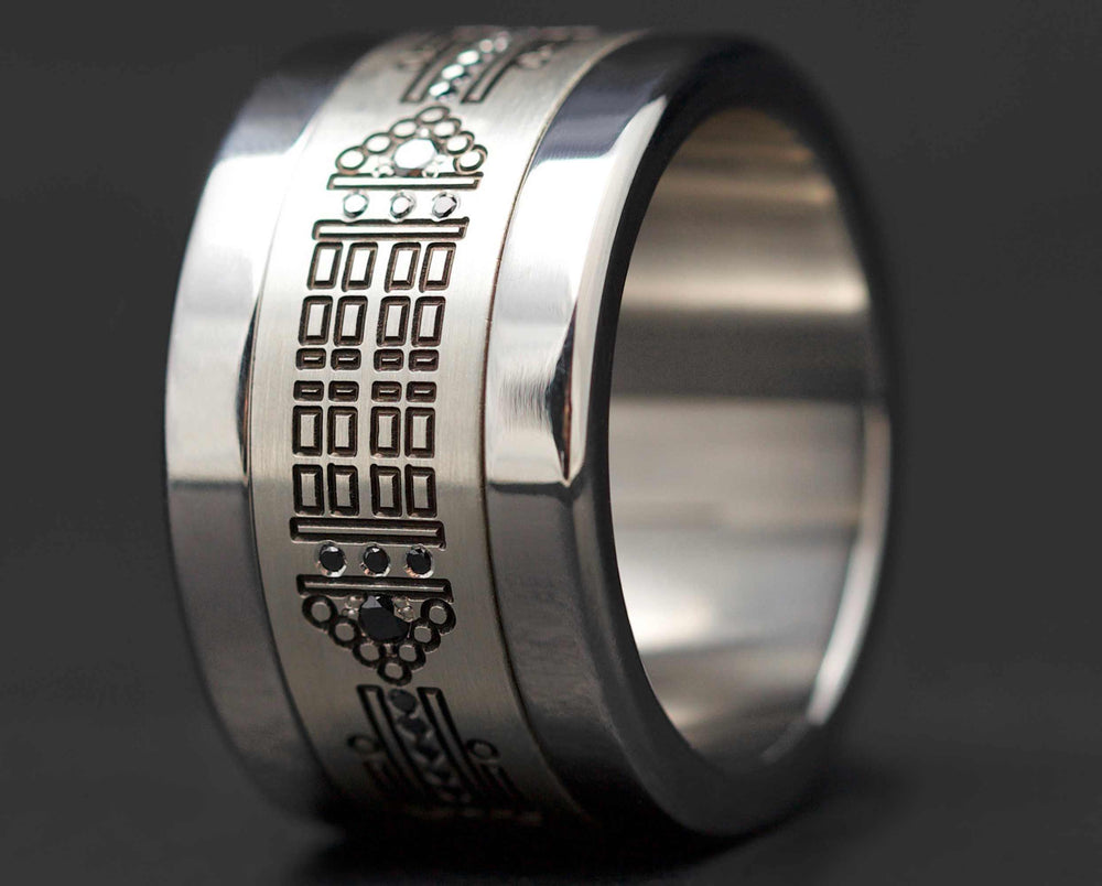 Addon Argent Gravé - Retro Chic Black