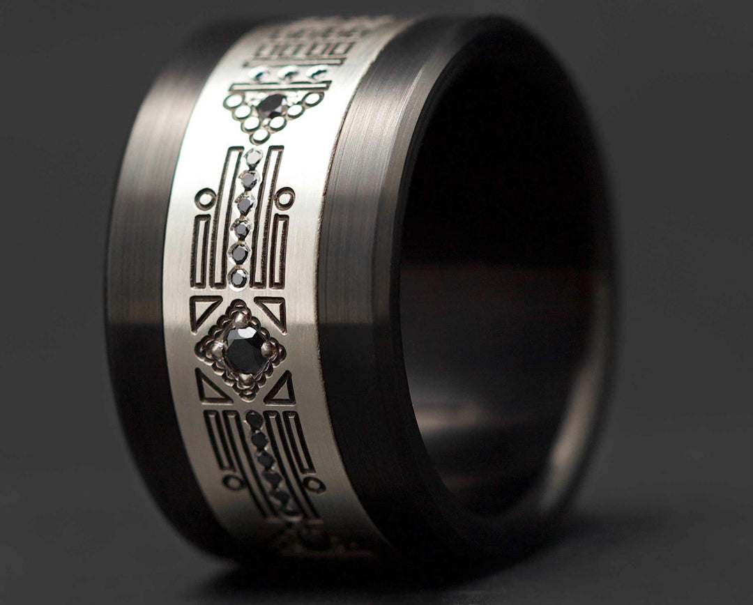 Addon Argent Gravé - Retro Chic Black