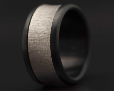 Addon Or - Addon Creusé Drapé En Or Gris 18K