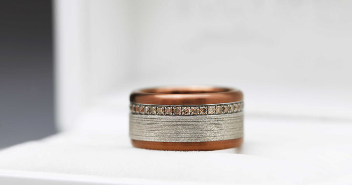 Coffret Joaillerie - Velours et Diamants bruns