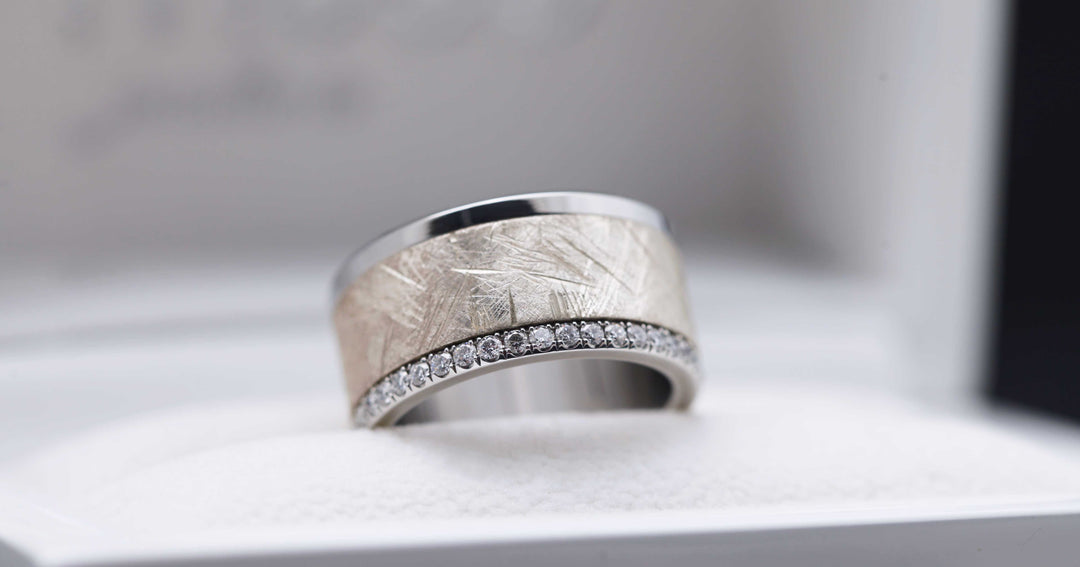 Coffret Joaillerie - Diamants et Argent brossé