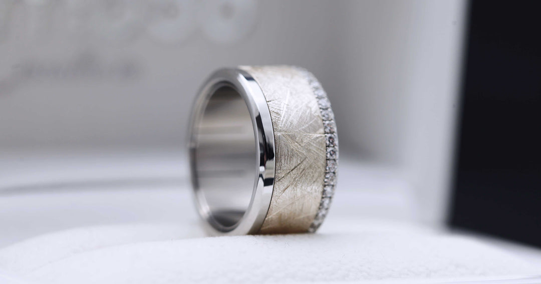 Coffret Joaillerie - Diamants et Argent brossé